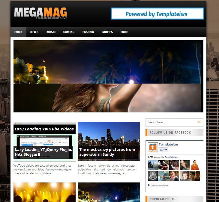 megamag-blogger-template
