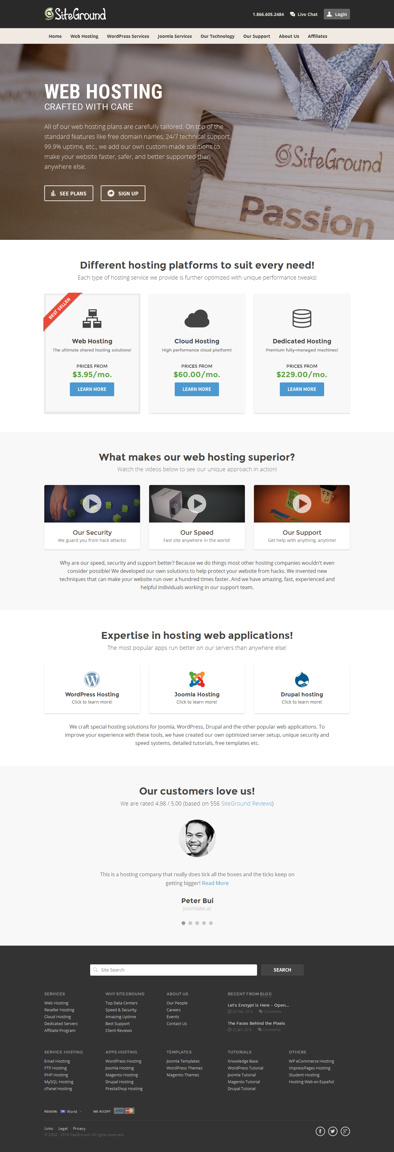 SiteGround- Quality-Crafted Hosting Services - falconhive